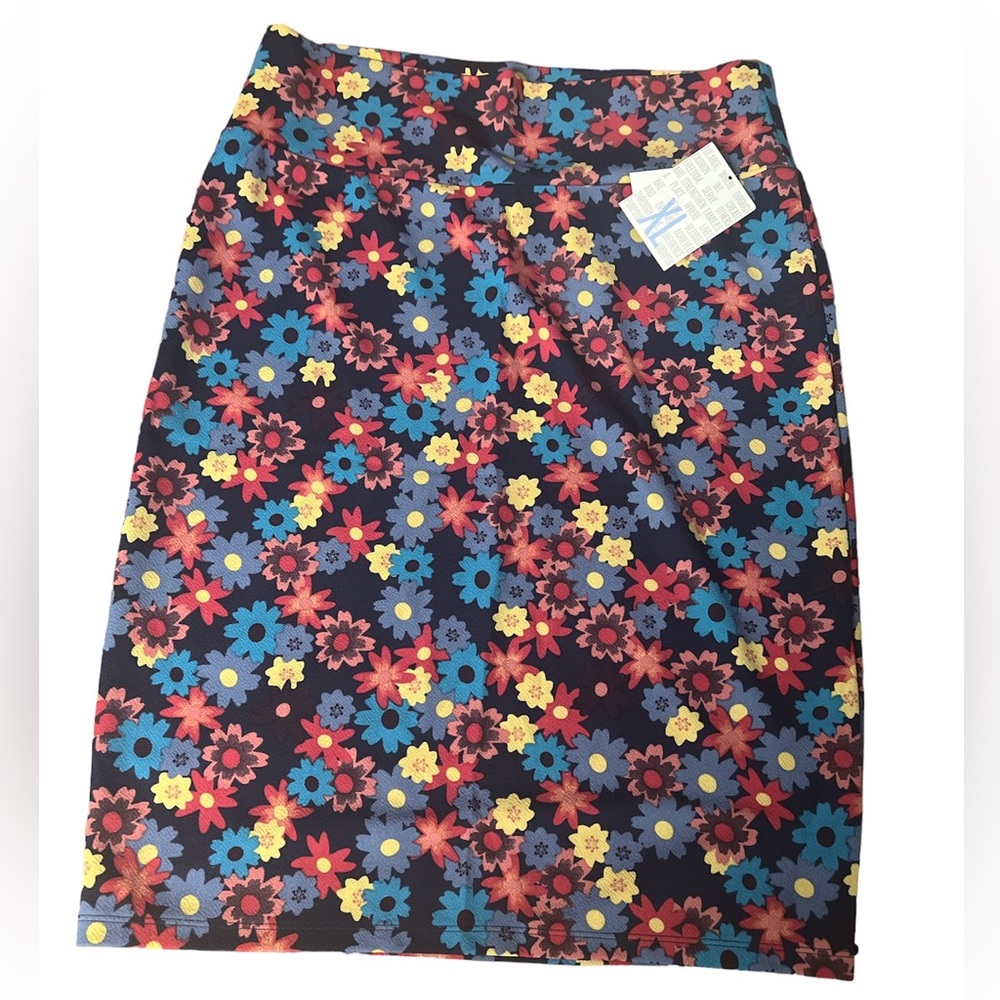 Woman’s floral skirt